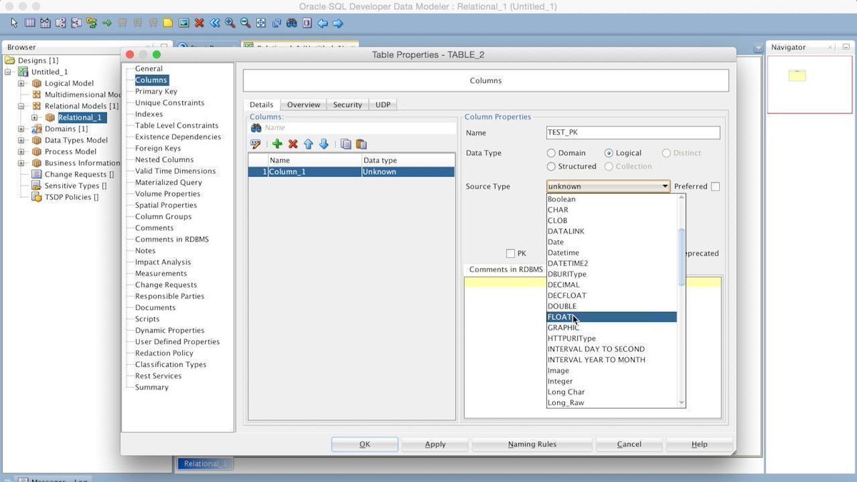 KentGraziano's tweet photo. #TechTip #video - Adding Custom Datatypes to Oracle #SQLDevModeler (SDDM) https://t.co/B34d5xufG4 #BetterDataModeling #ACED #DataWarrior https://t.co/5ZSCn9Li13