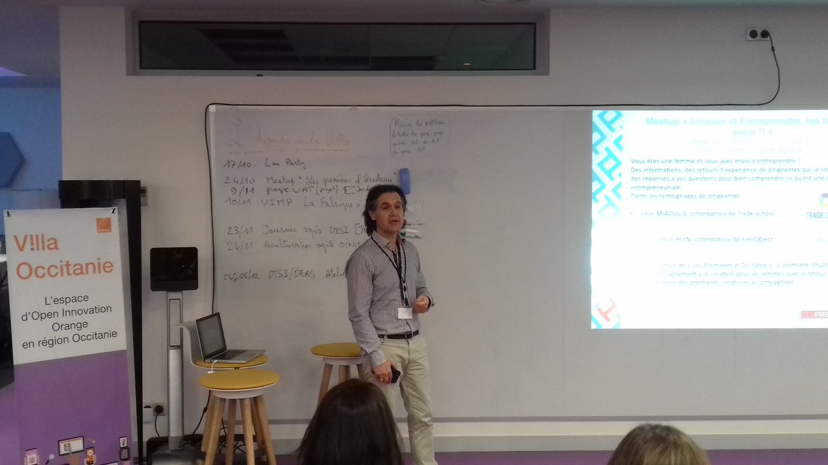 LesentrepEnOG's tweet photo. En direct de #VillaOccitanie @OrangeOccitanie pour notre premier #meetup ! Merci @stephanevialle &amp; Team ! ! https://t.co/I0vGiFJc1r