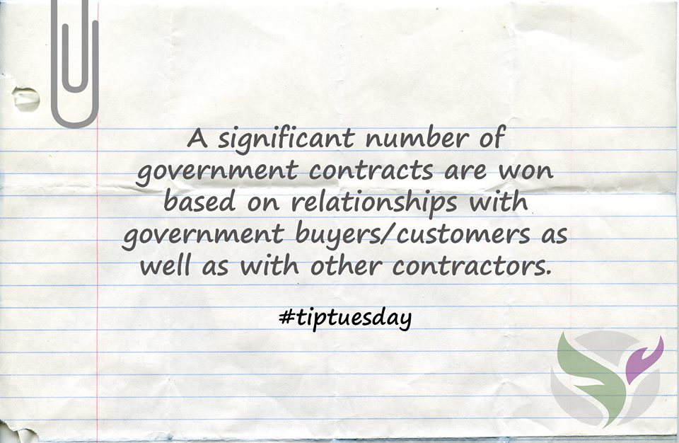 holomua_llc's tweet photo. Don’t rule out the value of good relationships. #TipTuesday #GovCon https://t.co/DItli1cNvb