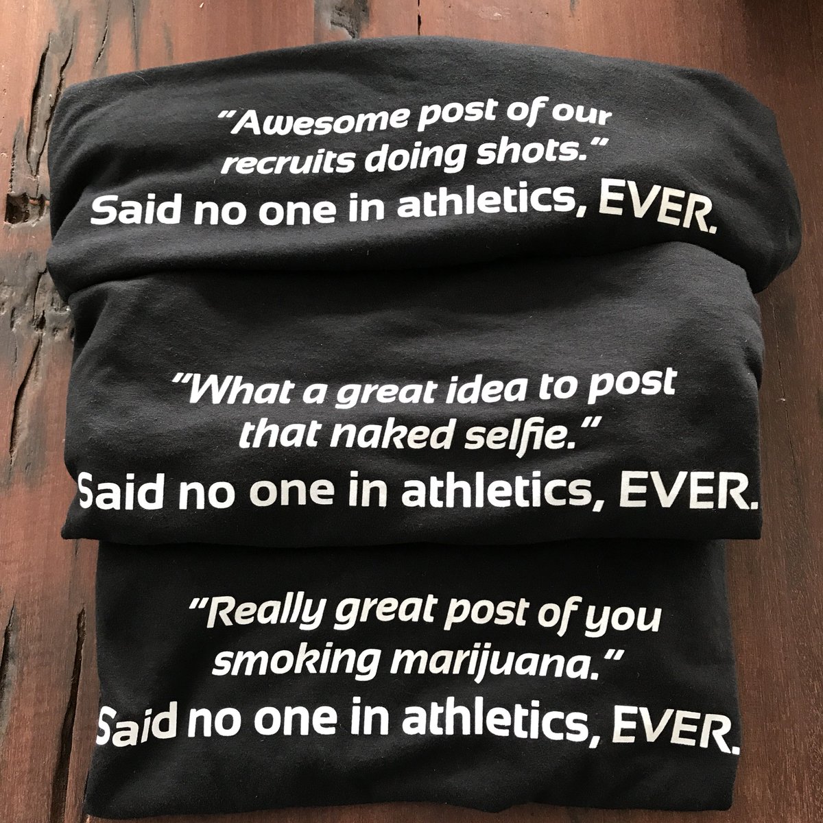 carriegcecil's tweet photo. Told my @NFL & @ncaa athletes & coaches that I’m sending their social media 2 @JoeSantagato if I catch them posting stupid! It worked! #sofunny #getSM2trained https://t.co/JWAzh1fJBG