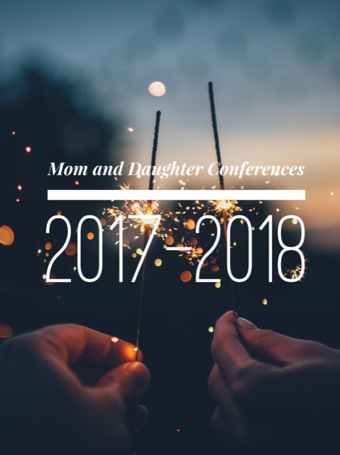 14 Mom and Daughter Conferences for 2017-2018. buff.ly/2zN8K3s <a href="/catherinefbird/">Catherine Bird</a> <a href="/EmmaDanzey/">Emma Danzey</a> @THERE4Gathering <a href="/SecretKeeperGrl/">Secret Keeper Girl</a>