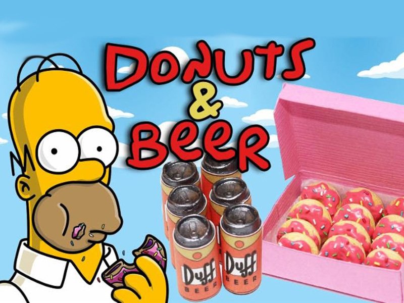 Do Not Miss This Homer-Tastic Doughnuts-and-Beer Tasting sfwk.ly/2gABmok
