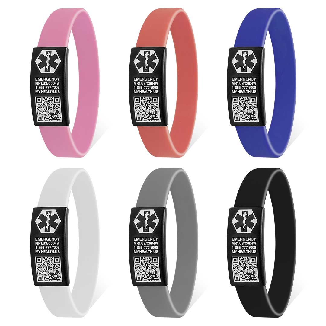 MyHealthUs's tweet photo. MyHealth has grown a lot. We've expanded our product line so taking your LifeCode with you is always convenient. Our recent product additions are custom wallet cards (with client name and logo), gold pendants, and new wristband designs. Buy online and be safer, healthier now. https://t.co/C1q9uVRKaL