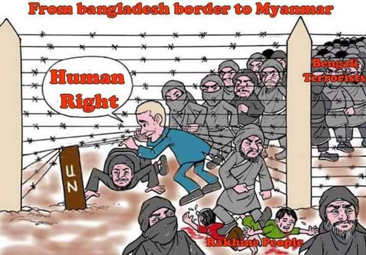 <a href="/ziyabulmdw/">Ziyabulhoquemdw</a> @DerekTonkin1 #Bangali is #Bangali.
Just across the fence, how u 
become #Rohingyas .
Yes not all #Bangali is #Rohingyas 
But all #Rohingyas is #Bangali.
