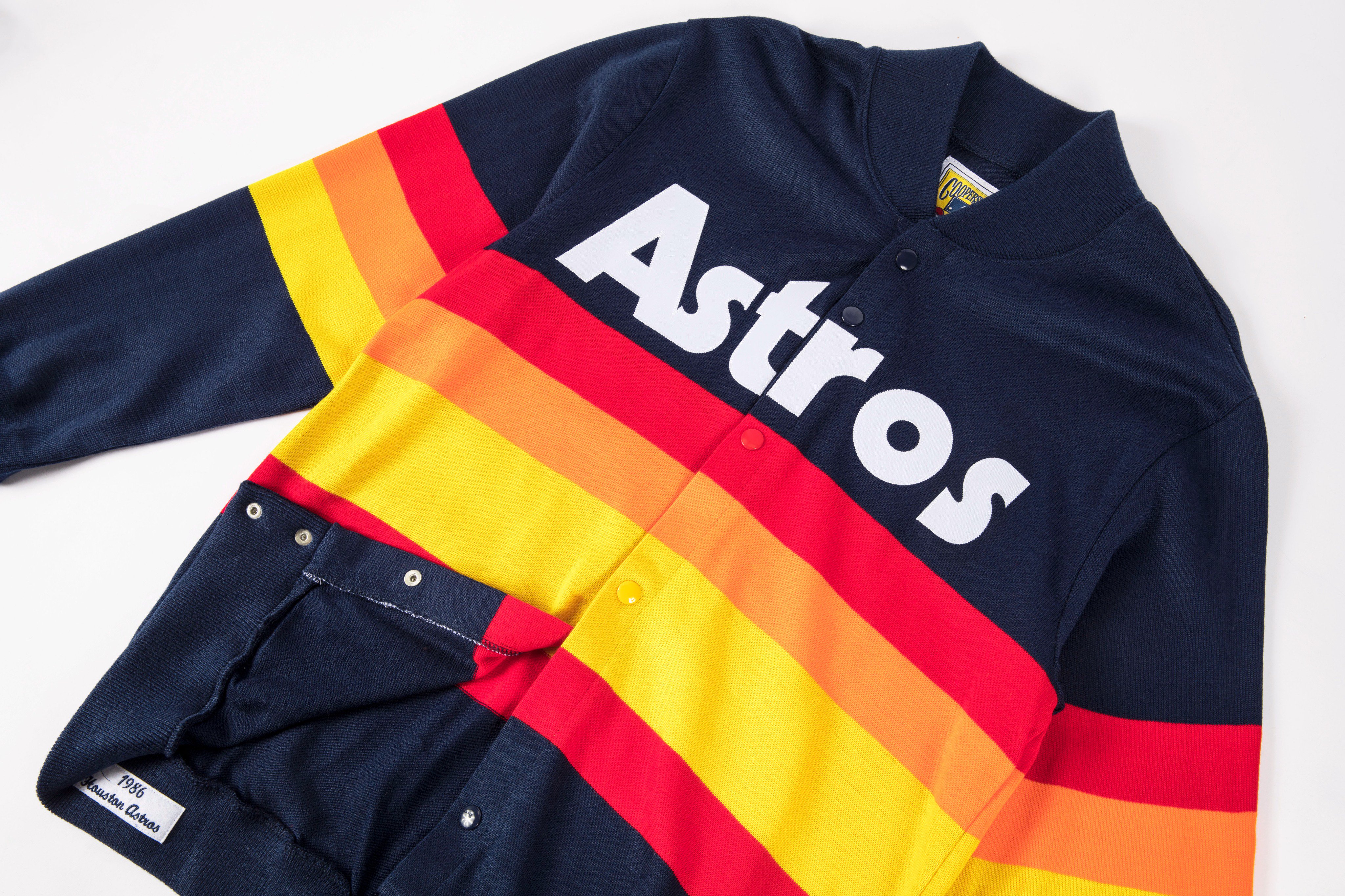 Mitchell & Ness on X: Anyone catch our '86 Astros sweater restock