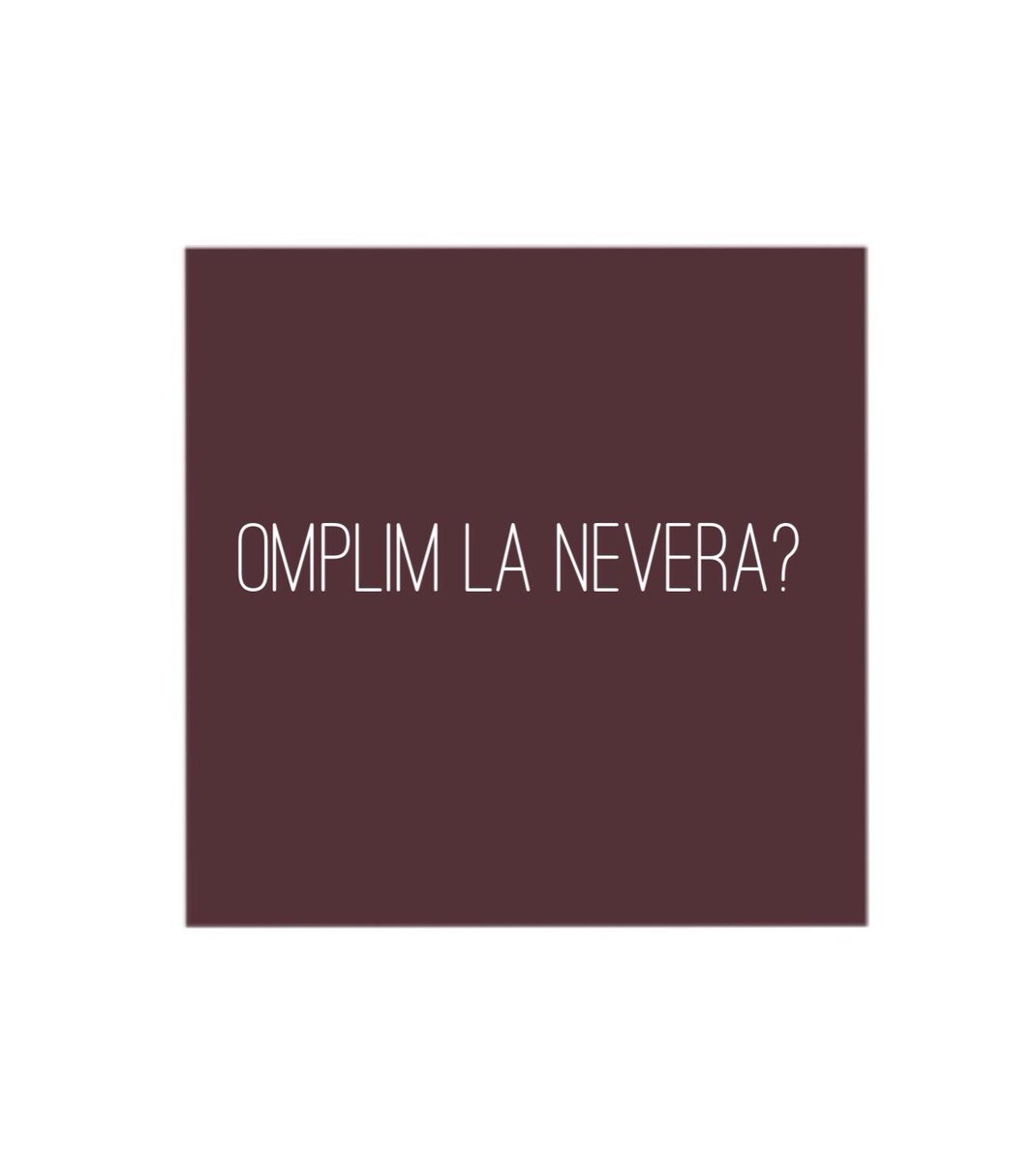 CanMolas's tweet photo. No us passa que la nevera es buida molt ràpid? Doncs ompiu-la en un pim-pam; envia'ns la llista i et preparem el paquet #feinafeta #vic #osona #somxarcuters https://t.co/J0DIFW8az1