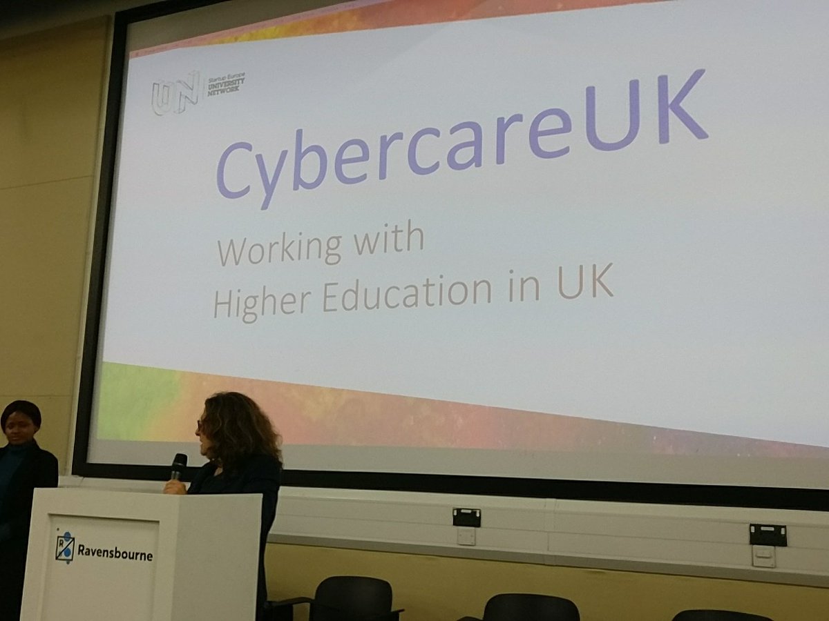 SEC2U started with #cybercare <a href="/RavensbourneUK/">Ravensbourne University London</a> #SEC2U Students, research and academia