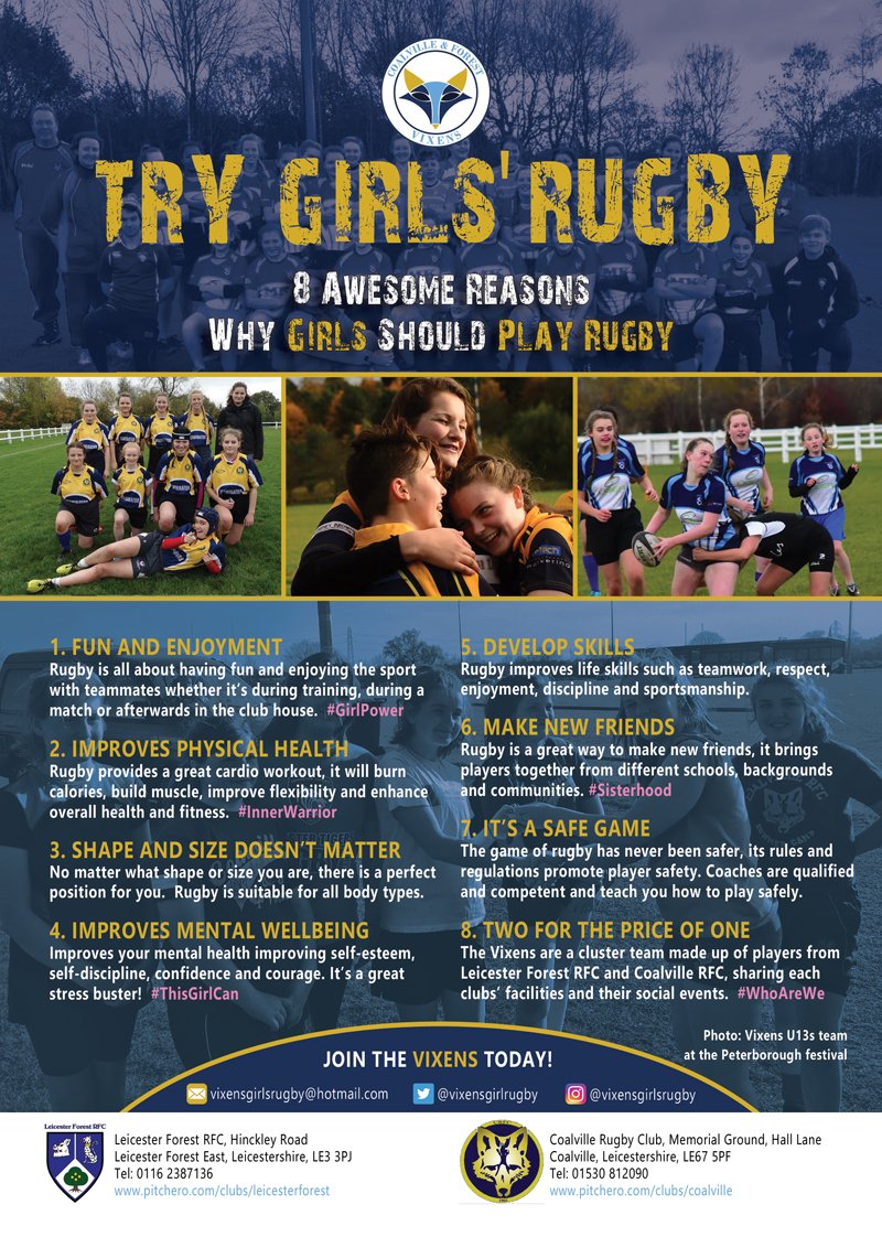 Vixens Girls Rugby tweet media