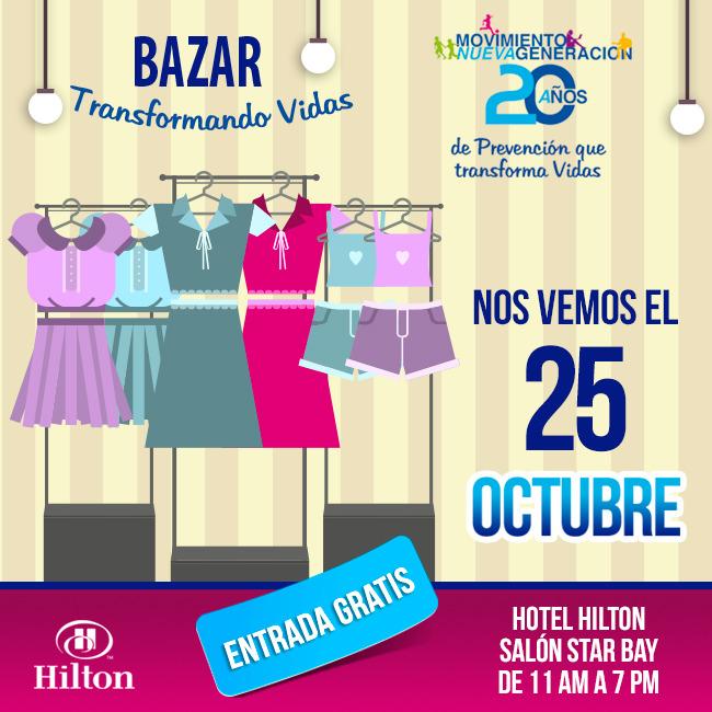 Te invitamos a el  BAZAR  Transformando Vidas es GRATIS y ayúdas a los niños de  <a href="/MNGPTY/">MNGPanamá</a>