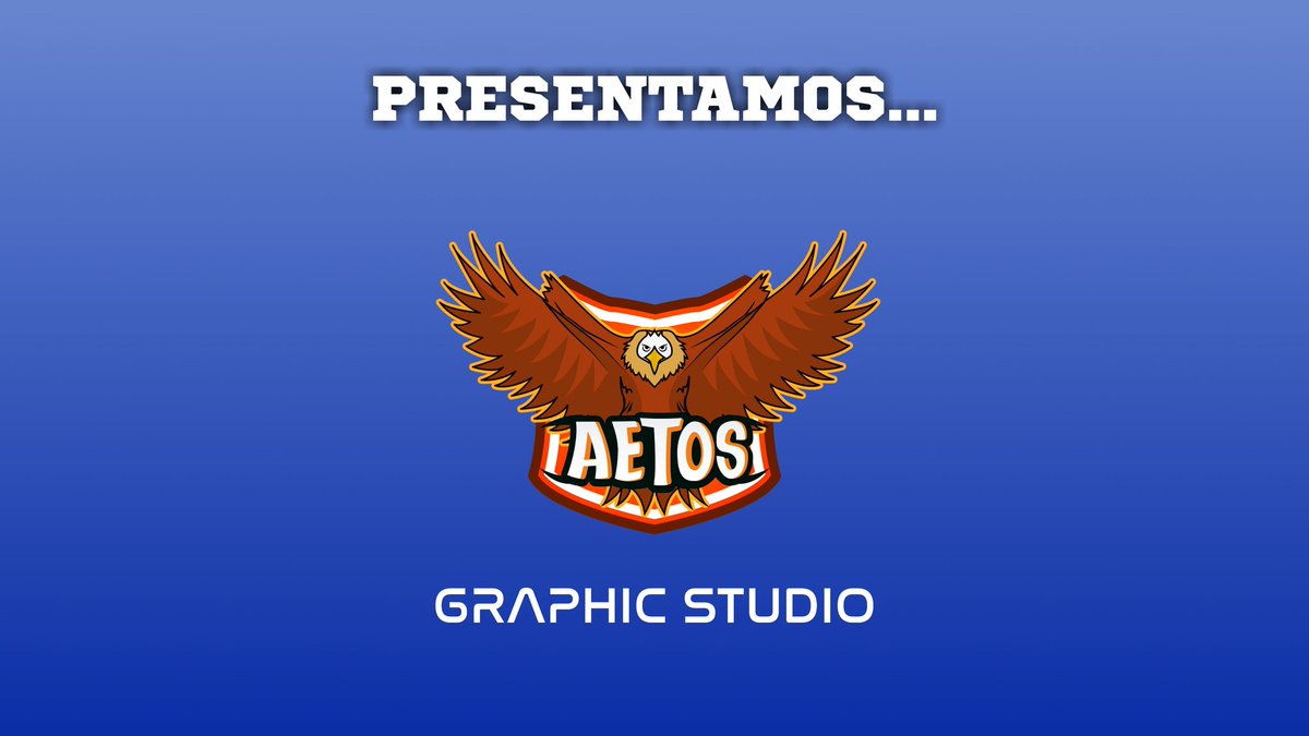 AetoStudio's tweet photo. ¡Presentamos AetoStudio! Un nuevo proyecto de @AetosGaming basado en el diseño gráfico.

Leer más: 
https://t.co/wN75HZ3mIy

🔁 https://t.co/u7O9TBAAHr
