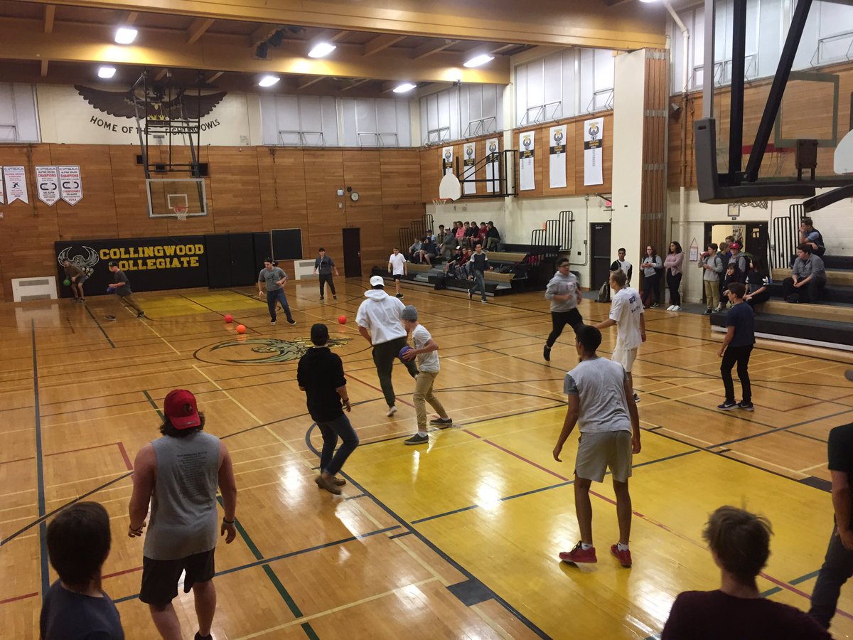 CorriganClass's tweet photo. Dodgeball started today🤾🏻♀���You want to play, aren't on a team, there's a stand by list outside the Owls nest #CCIdifference @CCI_SCDSB https://t.co/H1HyL18sd2