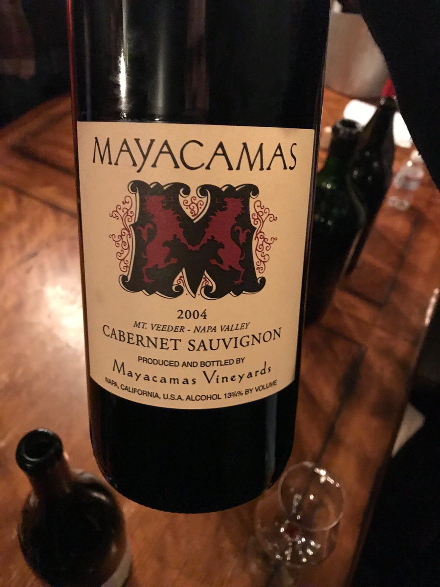 JoelGoyette's tweet photo. A few faves from last night's wildfire relief fundraiser at @FlatironwinesSF inc. 3L of 1985 Cain Five and mag of '08 Clouet Le Clos! 🎶 https://t.co/BCXqKRhhYE