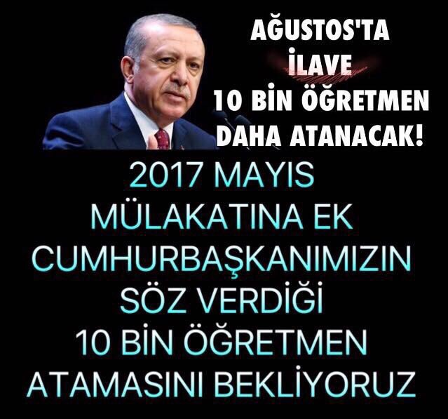 MysMulaktEk10Bn's tweet photo. Reis sözünü tutar mevcut mülakat puanımız olan mayıs mülakatına ek on bın atama haktır @ikoncuk @RT_Erdogan @mkulunk #SonMülakataEk10Bn https://t.co/2QgVhCYwbn
