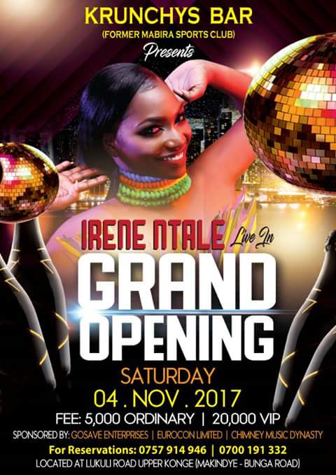 KrunchysBar's tweet photo. A quick remainder ladies &amp; gentlemen
#NextSaturday #4thNov2017
#GrandOpening
Come lets have a blast!
@Irenentale @NTVTheBeat @EyeproSeriez https://t.co/2XJUxx72P8