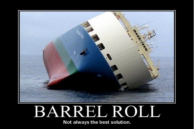 indieroyale's tweet photo. Not always the right choice... #gaming #gamer #barrelroll #notsolution https://t.co/QLwwlM5ko1