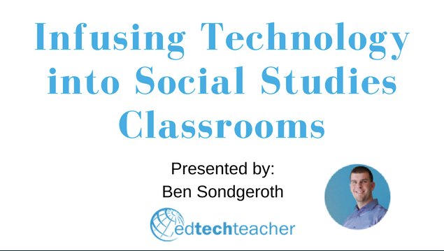 Did you miss <a href="/Mr_Sondgeroth/">Ben Sondgeroth</a>'s webinar w/ <a href="/listenwiselearn/">Listenwise</a> on technology in the SS? Check out the recording! #sschat buff.ly/2yH4iG4