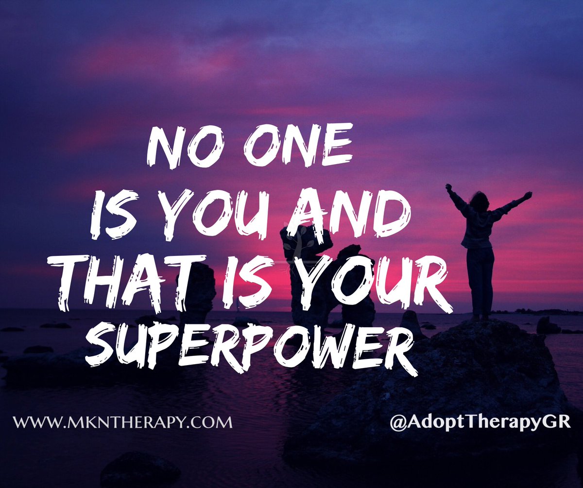 mindful_trails's tweet image. "No one is you and that is your superpower" #selflove #grmi