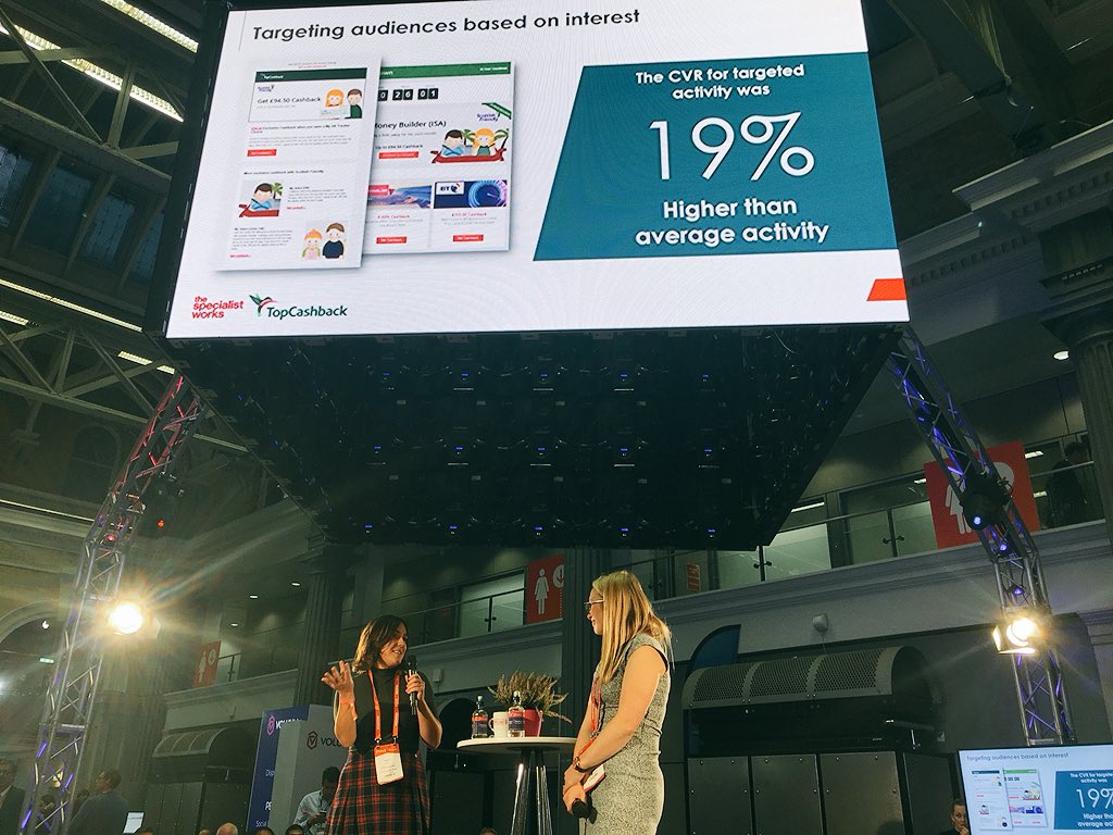 SpecialistWorks's tweet photo. Targeting audiences based on interests drove the CTR up by 19%!! #PerformanceIn #PIlive @Top_CashBack #AffiliateMarketing https://t.co/CfW9VcPnnw