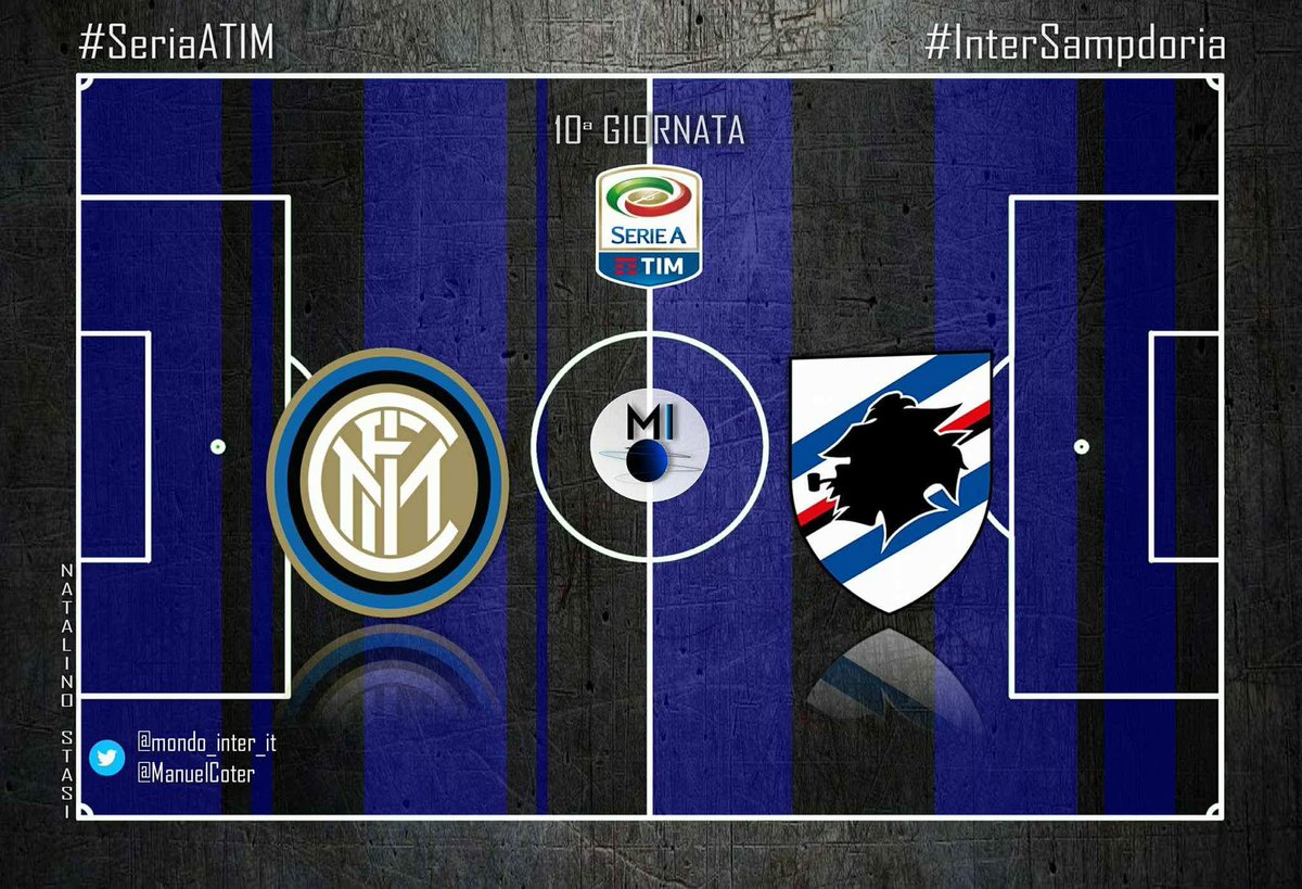 mondo_inter_it's tweet photo. ⚽ 🇮🇹⚫🔵
#campionato #SerieATIM
Decima giornata
#InterSampdoria
#MondoInter https://t.co/r85oBTQ0GB