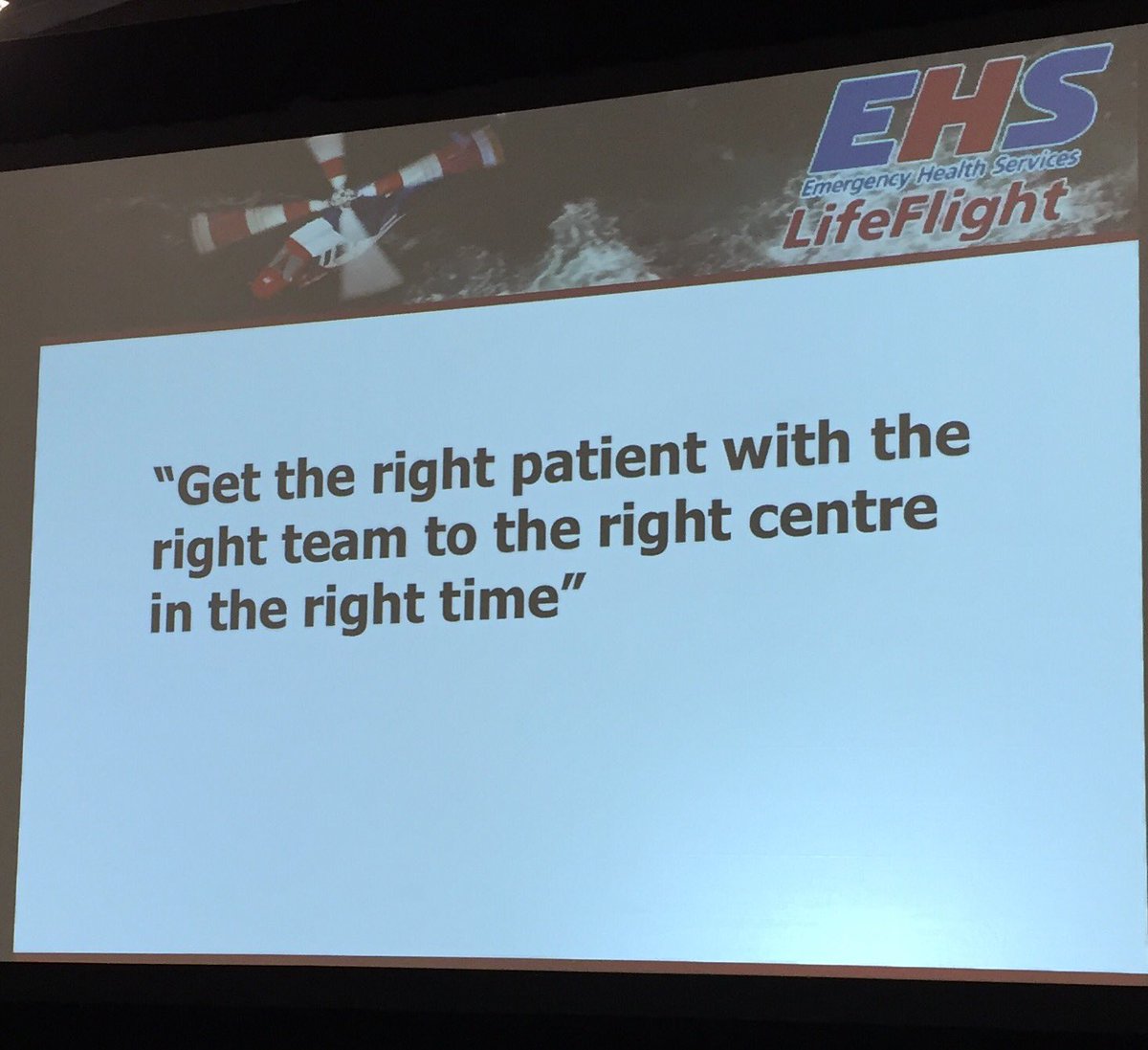EHS_NS's tweet photo. What does #EHSLifeFlight do? https://t.co/TDAugyoqBu