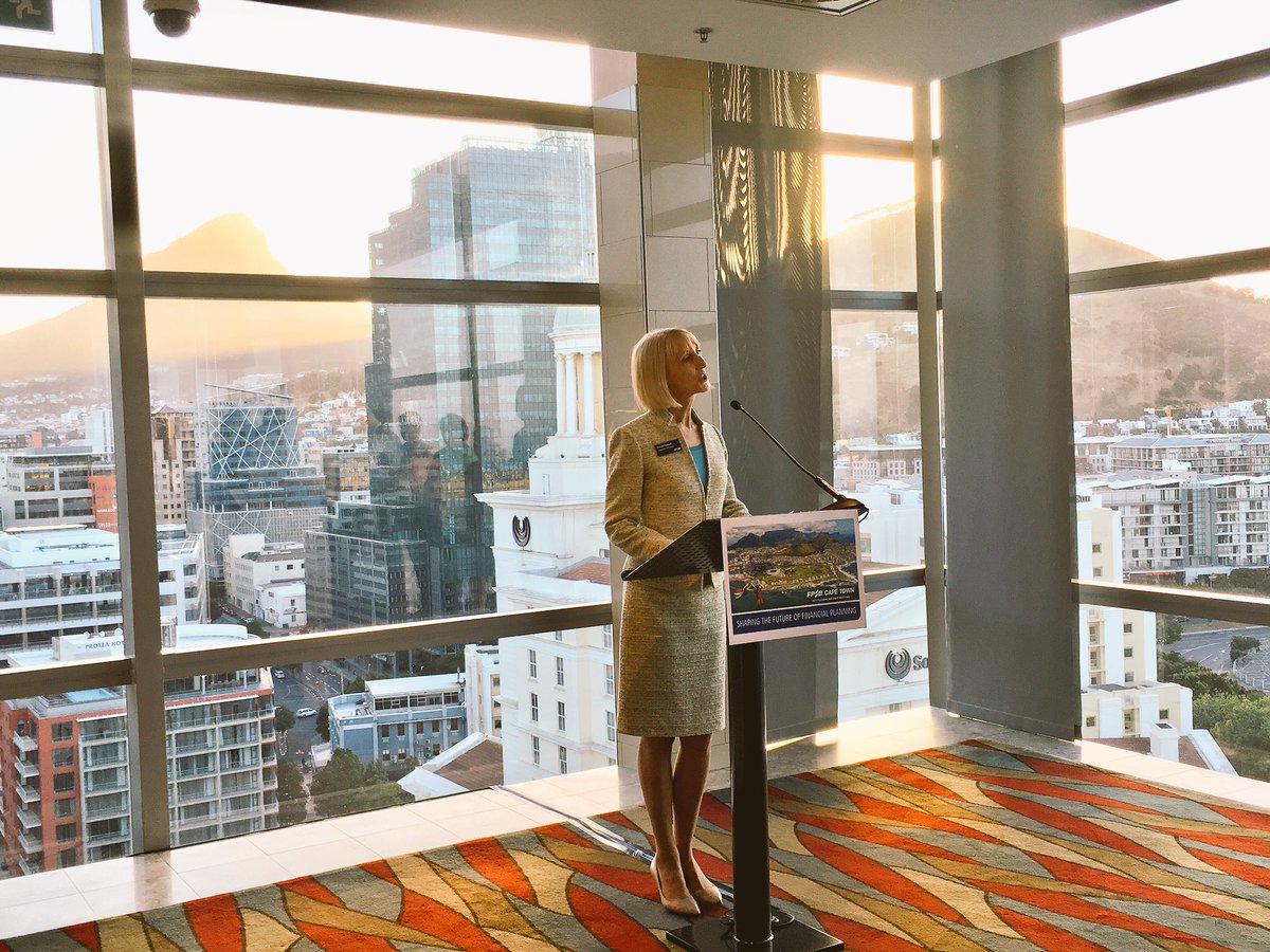 FPSB's tweet image. “I can’t think of a better place for people from 25 territories to gather to shape the future of financial planning.” -FPSB Chairperson