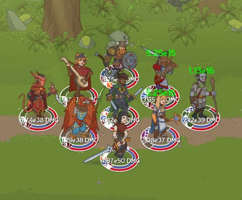 Idle Champions on Twitter: "This morning's Sword Coast formation: no