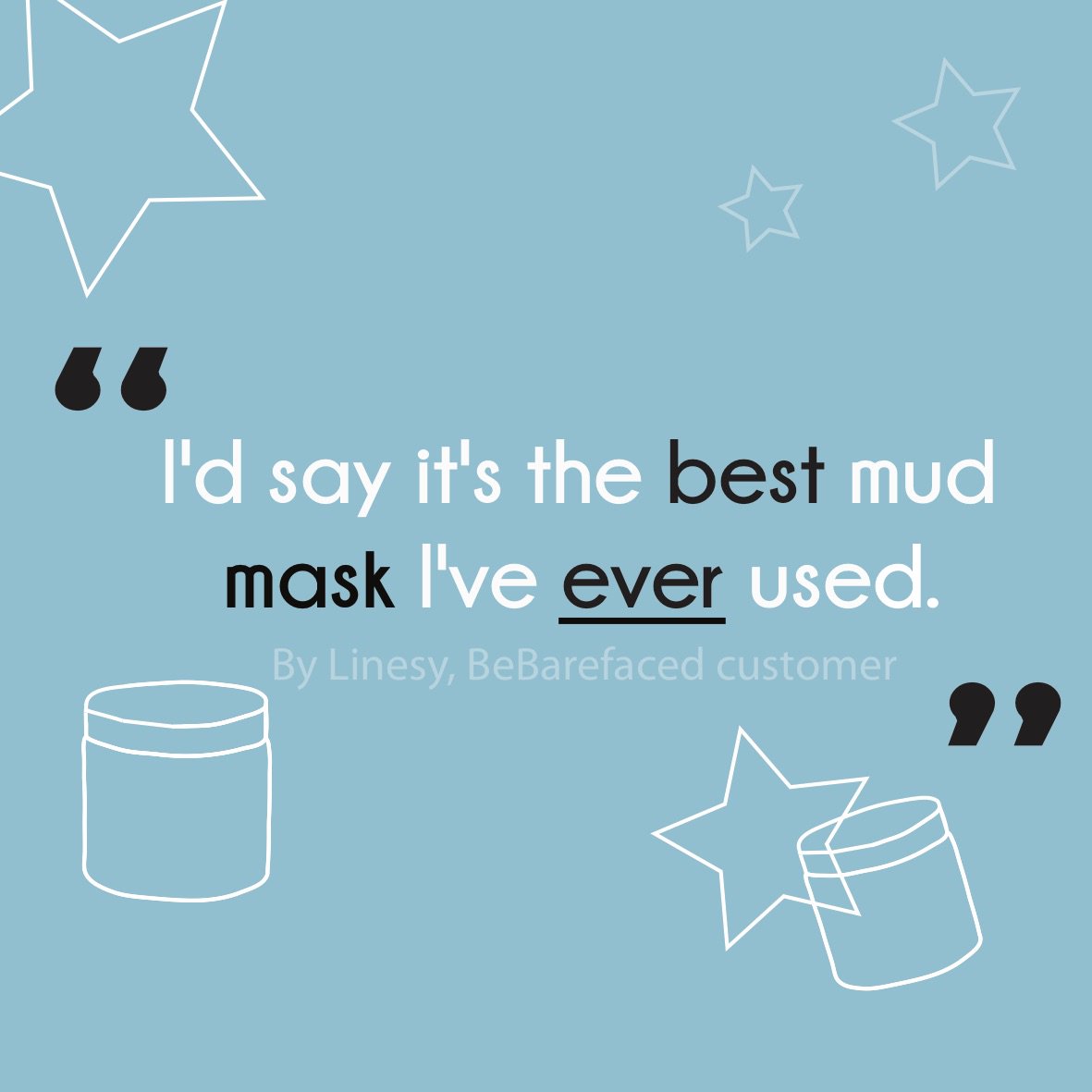 BeBarefaced's tweet photo. We think so too! And really love hearing such great feedback. Now 25% OFF all online website when joining our club : https://t.co/0K043IAIy6 https://t.co/RGWy8dPqks