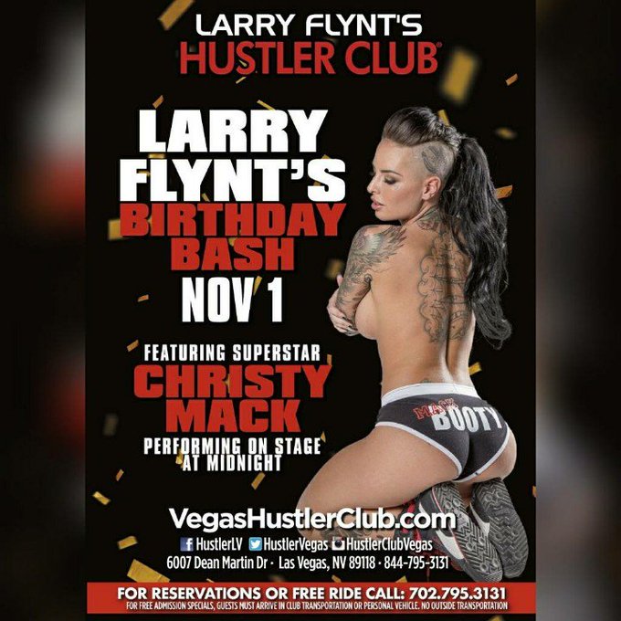 Hustler Club in Vegas Nov 1, Red Parrot in El Paso Nov 3+4! https://t.co/JkkMKSKSl1