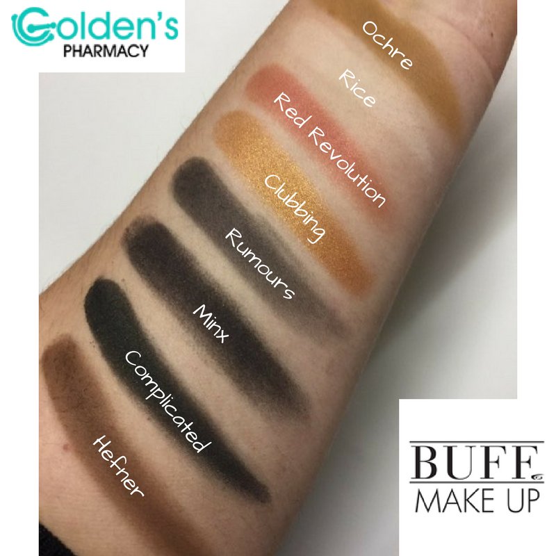 goldenspharmacy's tweet photo. Check out these swatches using @Buffmakeup eyeshadow πππ #makeup #buff #buffmakeup #golden https://t.co/hdVWLpm4jQ https://t.co/g800s6wfCB