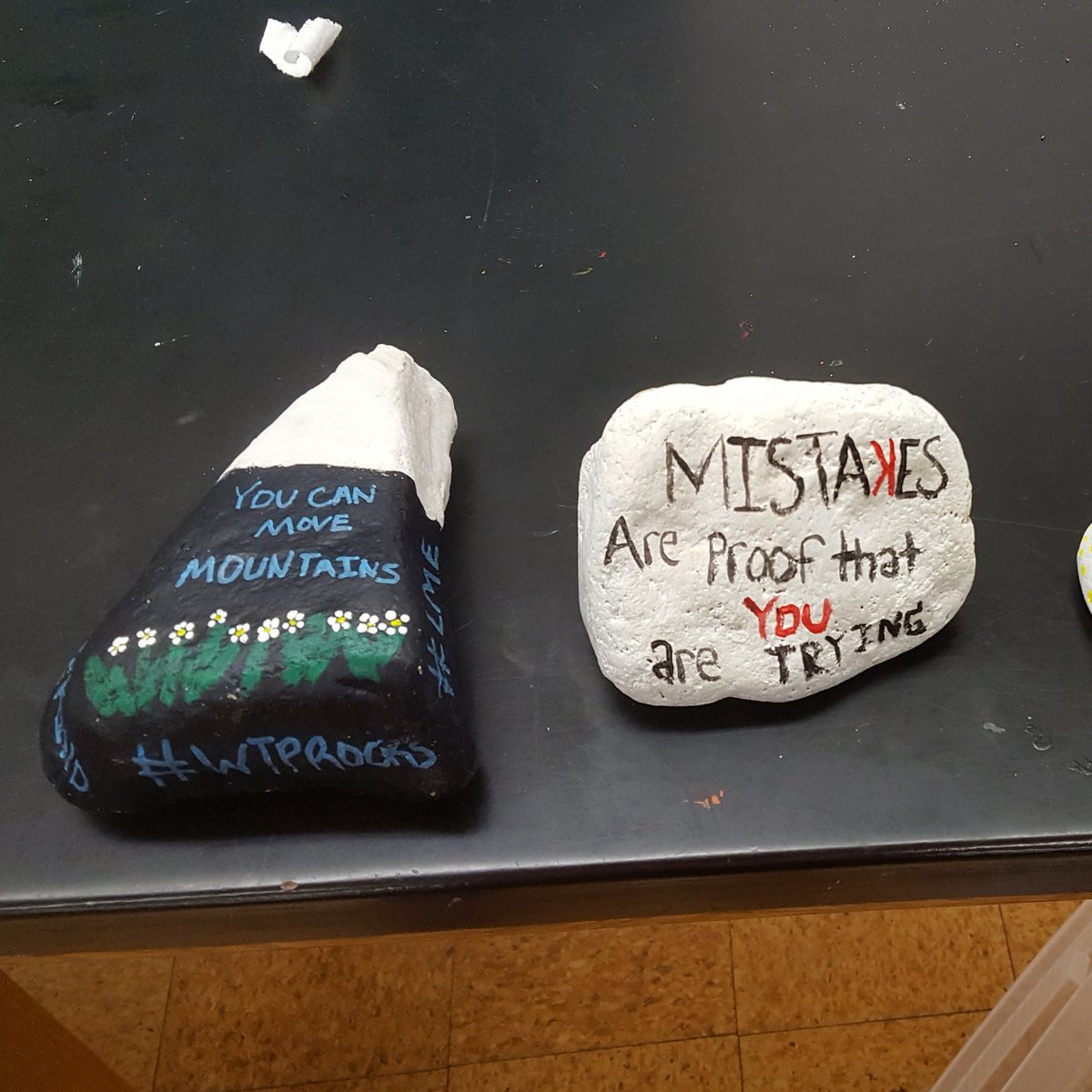 Sue_L_Williams's tweet photo. Rock kindness in action! #choosekind #princespride https://t.co/BejKFExPzt
