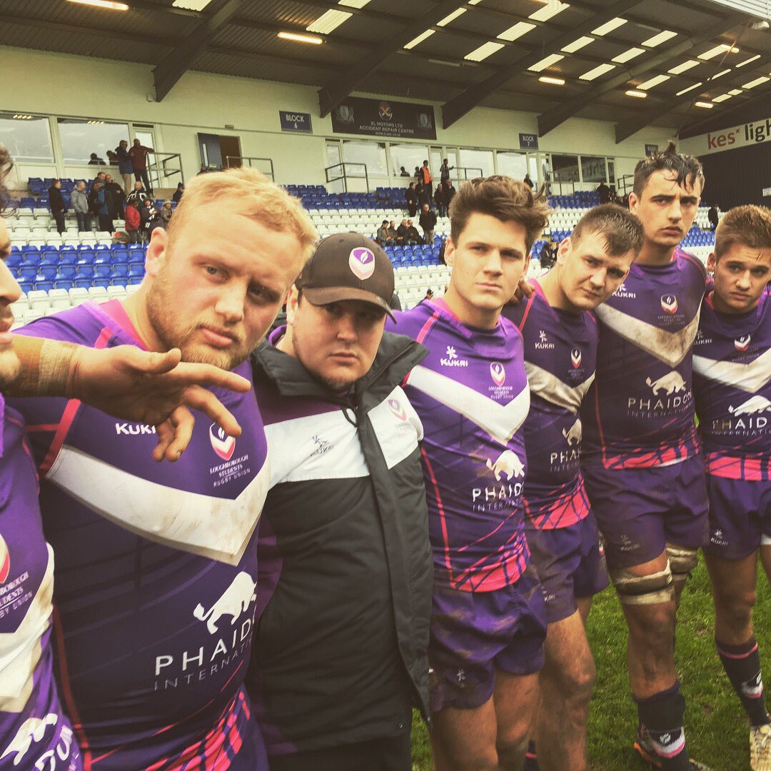 LboroRugby's tweet photo. #TeamTuesday Two big game for the students this week, make sure your come down to show your support. #LboroRugby #LboroWalksOnWater #Lboro https://t.co/M5JNUi4gZ9