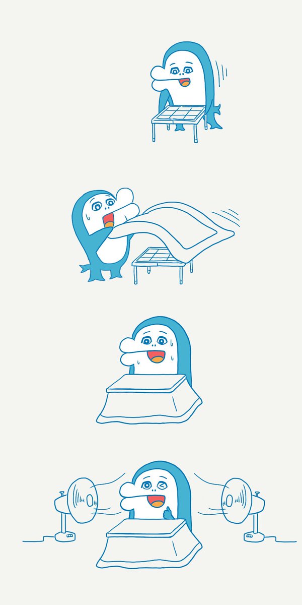 「ふゆじたく⛄️ 」|イルカのイルカくんのイラスト