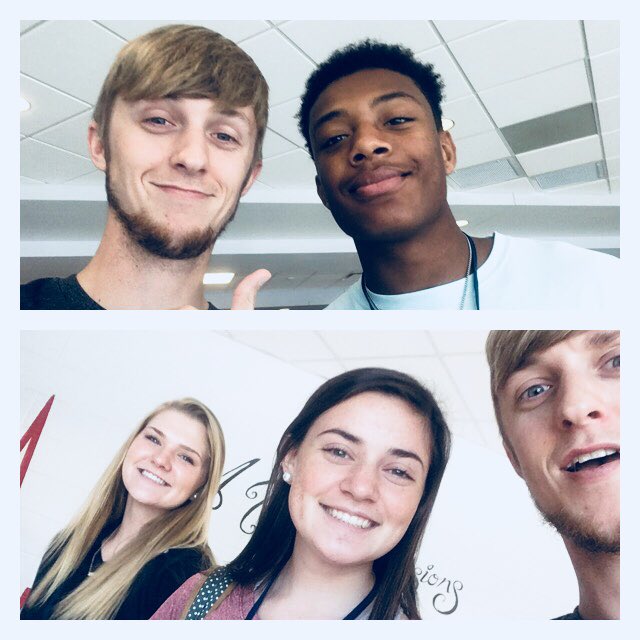 Rush_CBC's tweet photo. Thanks for helping me to class today! #Jk #😎#YallRock #🦅 https://t.co/xkUDx7CDeZ