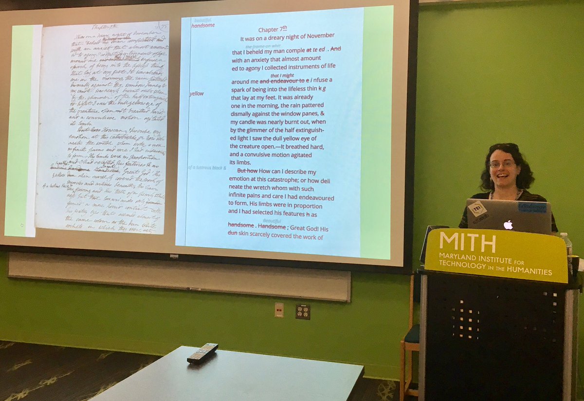 sapienza77's tweet image. Throughout all the different (digital &amp;amp; print) versions of #frankenstein, the line &apos;It was on a dreary night of November&apos; is iconic #mithdd