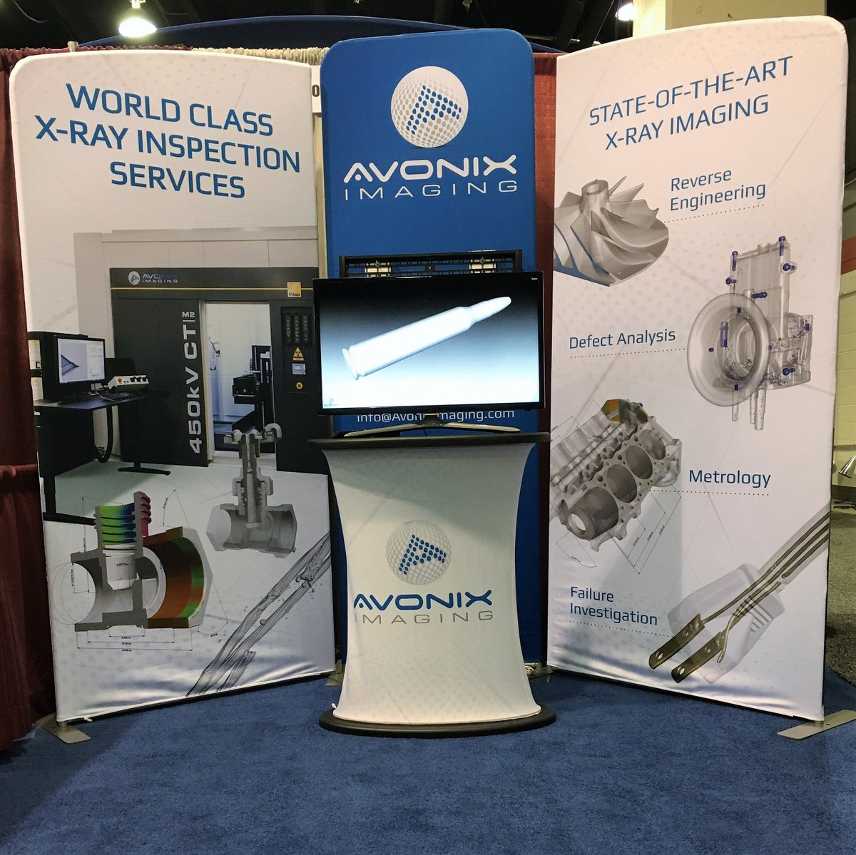 AvonixImaging's tweet photo. Ready @ #thequalityshow! Drop by booth #1036 to learn more about @AvonixImaging &amp; get 10% off through 11/30! #NDT #industrialxray https://t.co/lddU6M6GZh