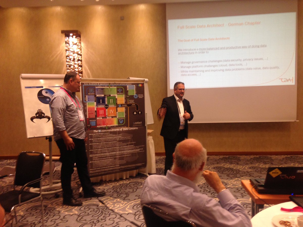 pixeltwit's tweet photo. #DMZone @data42morrow @DMZEurope Full scale data architects in action https://t.co/qY5EIQRe7V