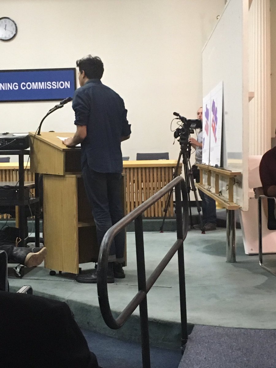 UPROSE's tweet photo. @rigogoes a member of community garden on 34th st, testifying "this plan needs to look at residential displacement"#SunsetParkNoSeVende https://t.co/LXNAR12tbx
