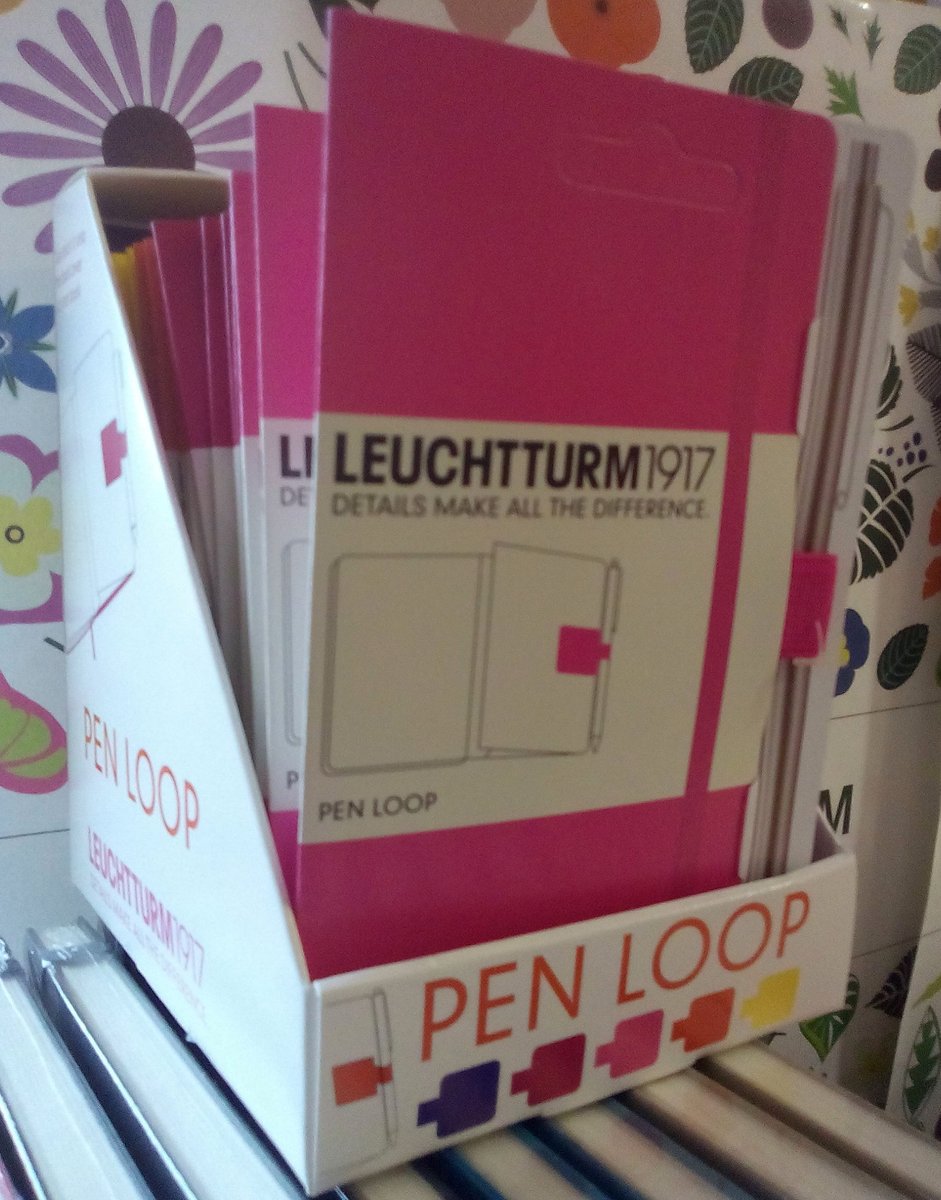 ravenbooks's tweet photo. Leuchtturm delivery today with Pen Loops and a range of 2018 diaries. #JournalJoy https://t.co/wXTc6P0CVA
