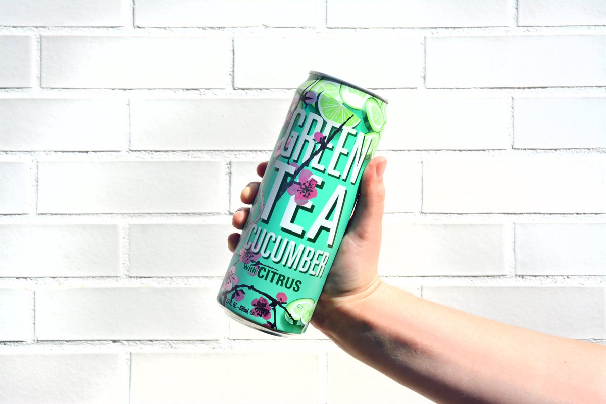 DrinkAriZona's tweet photo. Stay cool! #CoolAsACucumber https://t.co/AU1ckFGa7X