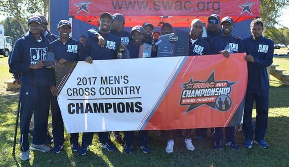 Everyone! Say congrats to the JSU Men's Cross Country Team for winning the 2017 SWAC Championship!