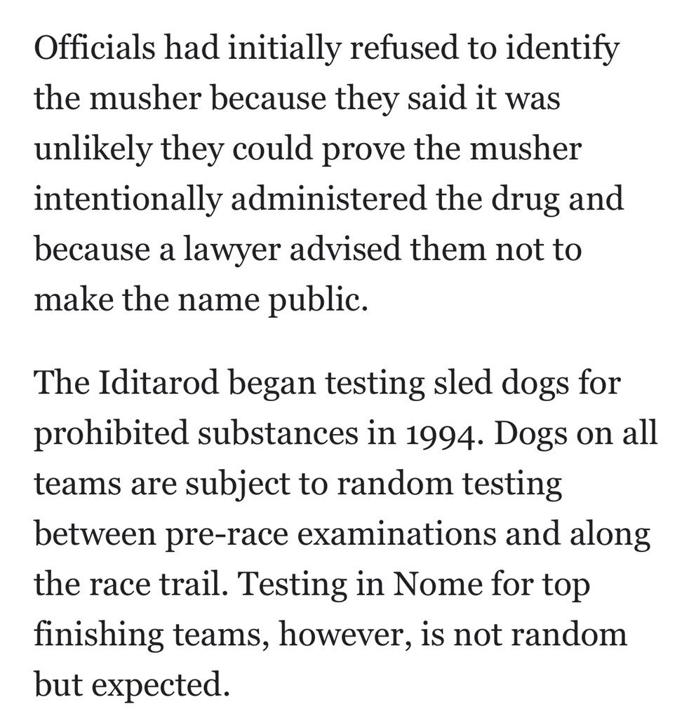 chiisai1's tweet photo. @ADNIditarod So instead of finding proof, they released his name. ππ‘ #AvoidingResponsibility #StayClassyIditarod #DirtyPolitics #DoYourJobFindProof https://t.co/x2g7OGwx1L