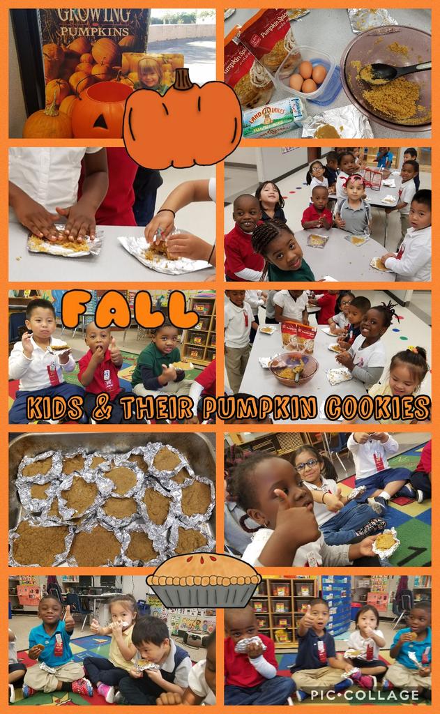 MsPaternoPreK's tweet photo. What did your child learn about pumpkins today?#bakingpumpkincookies @HicksTigers https://t.co/QicpDchTtu