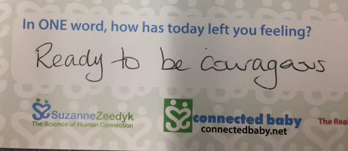 suzannezeedyk's tweet photo. This!!! "Ready to be courageous." @paulinescott222 @realdcameron @margl43 @James_vru @Reattachparent @connectedfrlife #ACESaction https://t.co/4T7X3dmRI7
