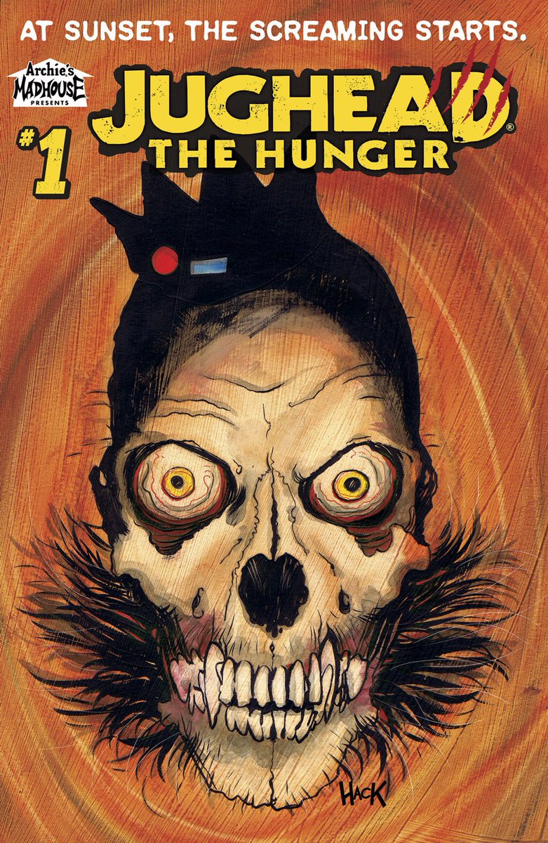 ArchieComics's tweet photo. What if Jughead's hunger came from a sinister place? Preview JUGHEAD THE HUNGER #1, a new series launching tomorrow: https://t.co/GdkR7LHOh5 https://t.co/yO1J7L9kX6