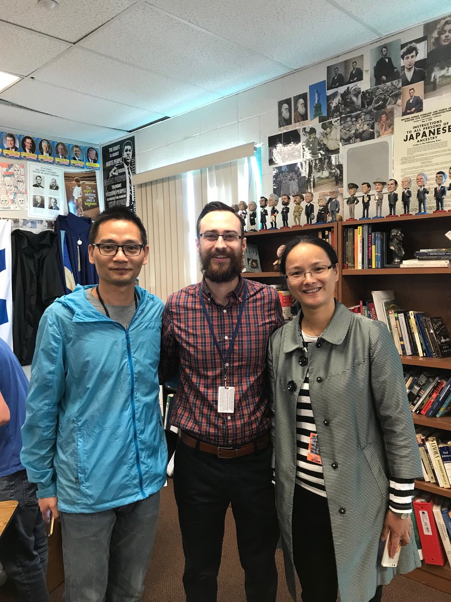 It was great to chat with some colleagues from Shanghai today! #erhs #erhsbatgb