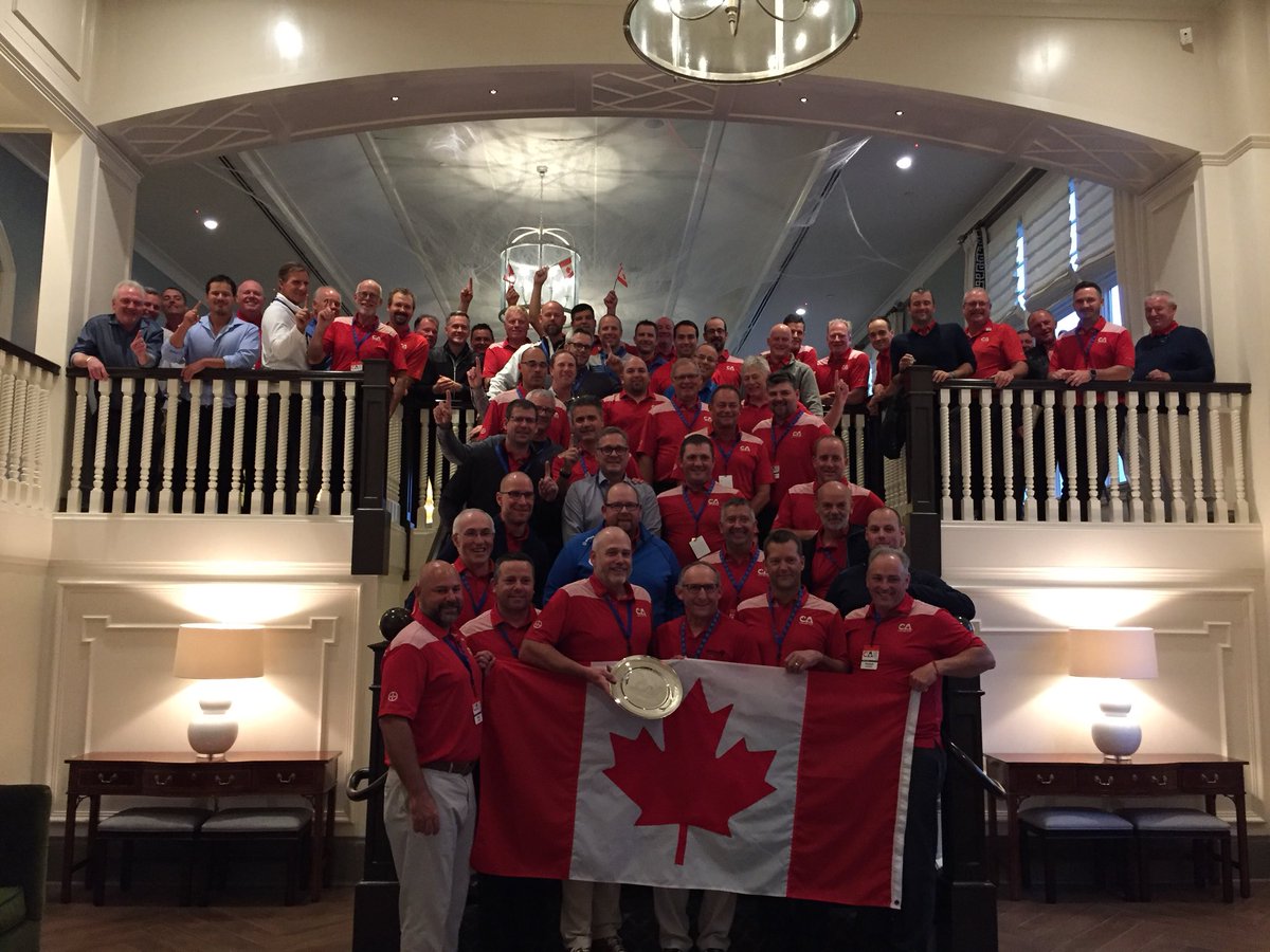 GolfSupers's tweet photo. Team Canada 2017! #CanAmCup Champions https://t.co/p0noG1QmlX
