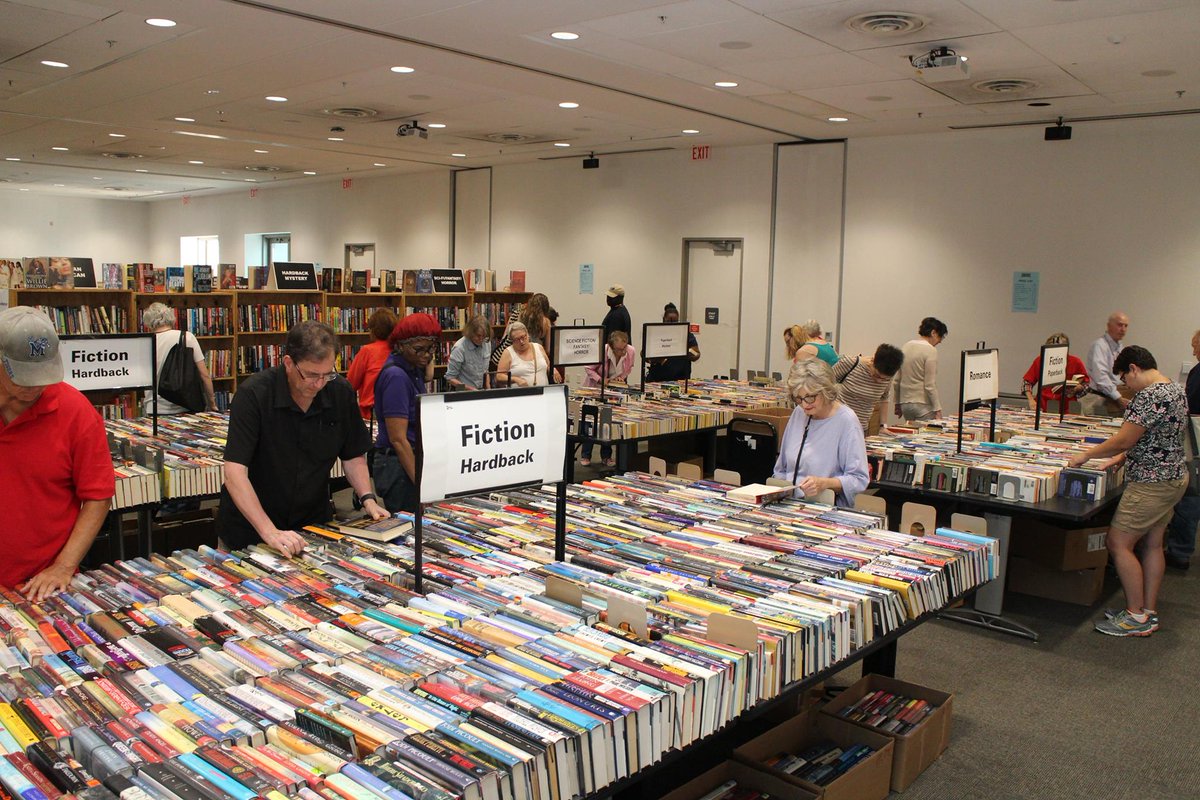 MEM_Library's tweet photo. #StartHere to find thousands of books for $2 or less at the @MEM_Library #FallBookSale, Friday, Oct. 27-Saturday, Oct. 28, 10a.m.-4:30p.m. https://t.co/F5vtfqK6JM