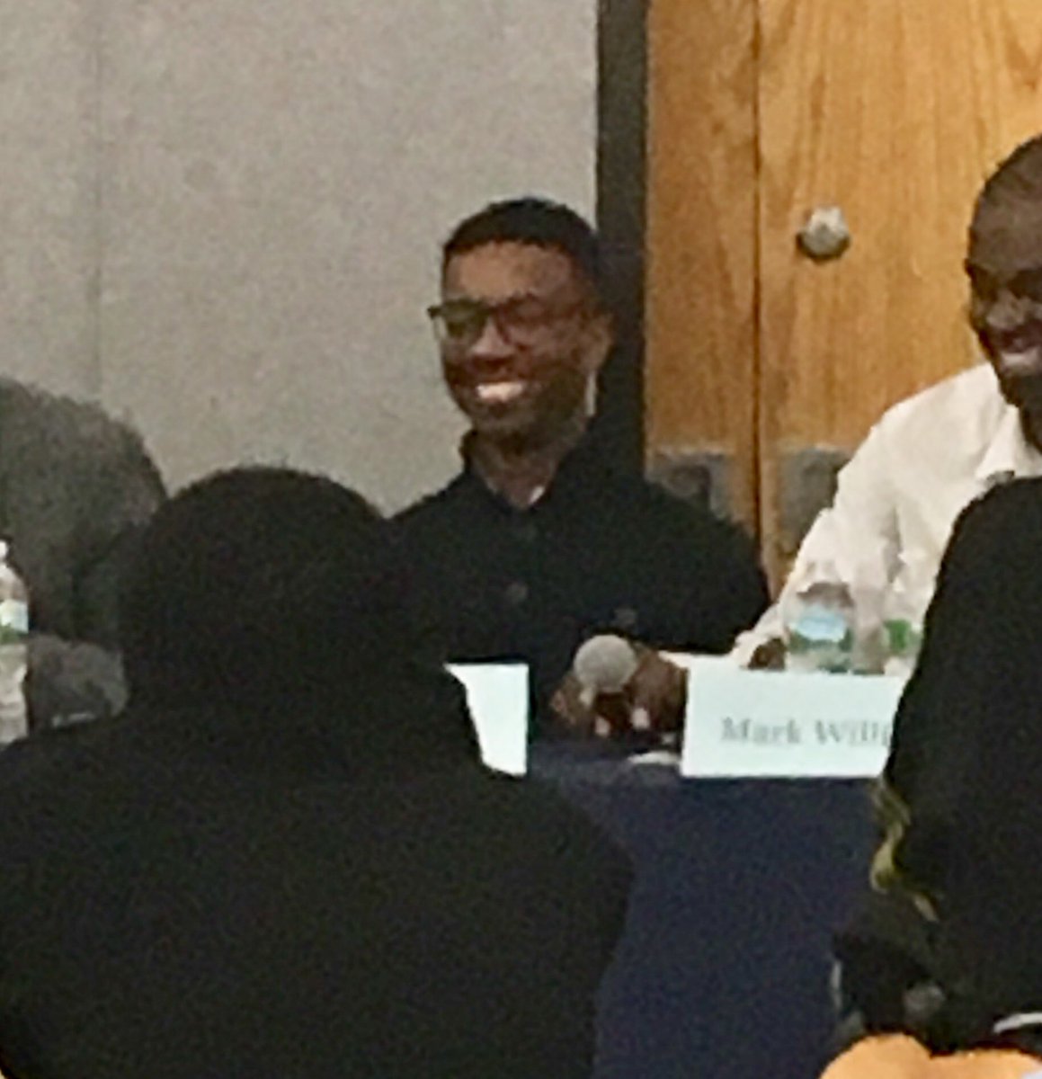 CUSPS_Community's tweet image. SPS Sports MS alumni and @NBA professionals Jeff Aubrey and Kenlyn Tyree on @hczorg #professionalsofcolor in sports panel