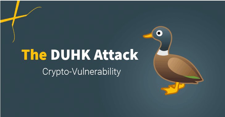 PierreHametBa's tweet photo. 'DUHK attack' Lets hackers recovery encryption key used in VPN & web session. Don't Use Hard-coded Keys #cybersecurity #cryptel
"pls RT" https://t.co/3cf91H5Z2W