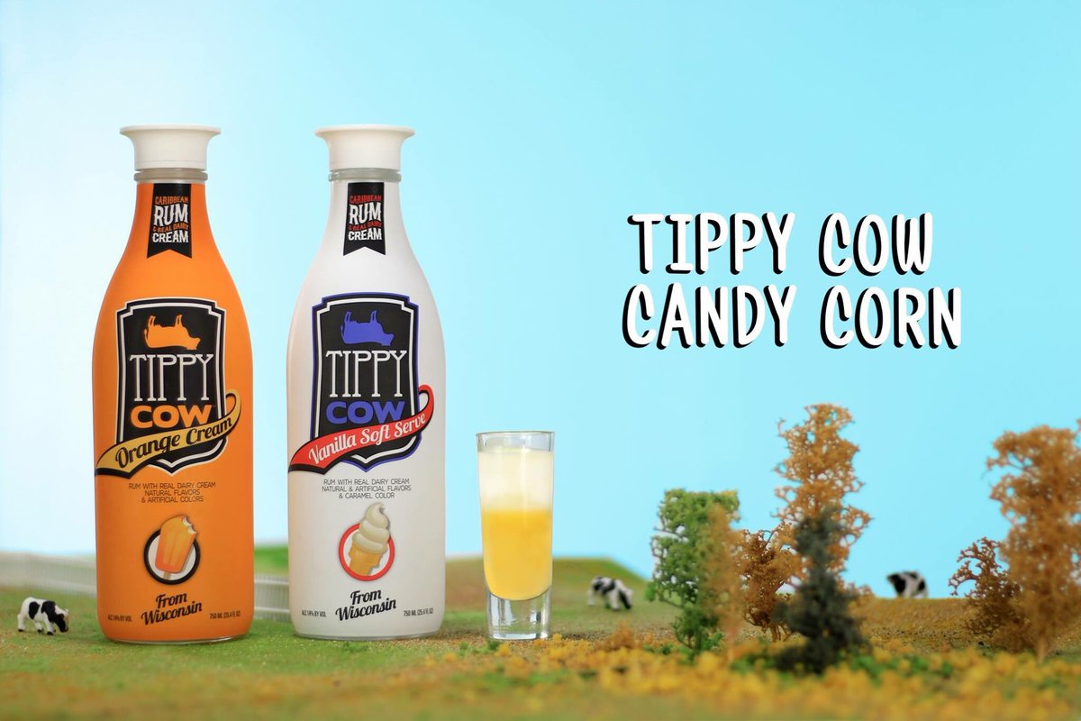 TippyCowRC's tweet photo. A Halloween guilty pleasure.

Tippy Cow's Candy Corn Shooter
1 part TC Vanilla Soft Serve
1 part TC Orange Cream
Layer TC Vanilla on top. https://t.co/JqrGas0vyR